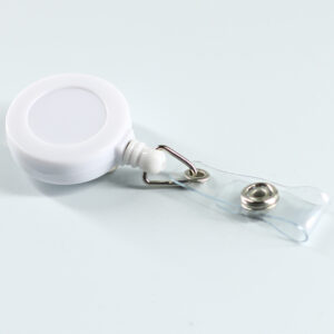 Custom logo retractable badge reel for employee ID cards