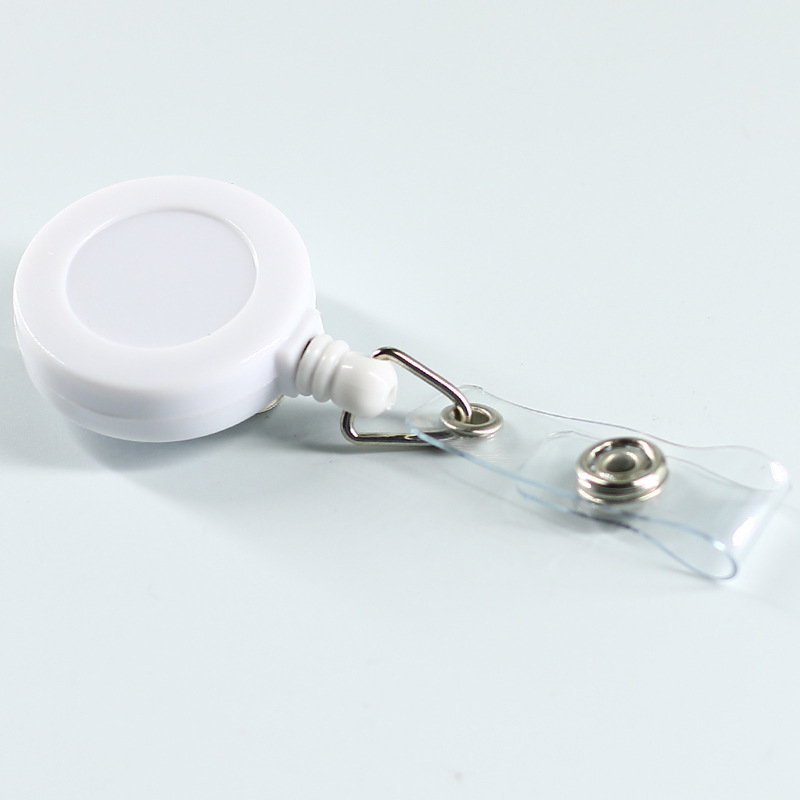 Custom logo retractable badge reel for employee ID cards