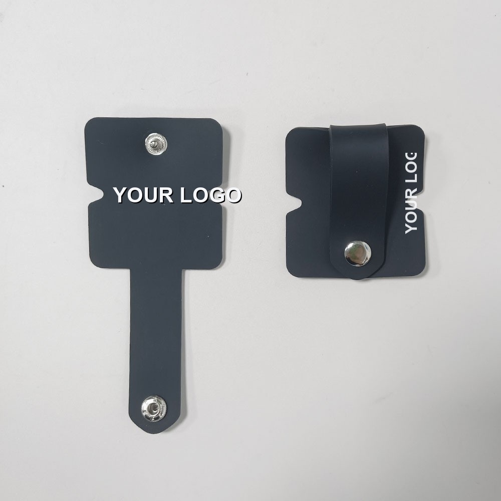 Custom logo silicone cord wrap organizer promotional tech accessory