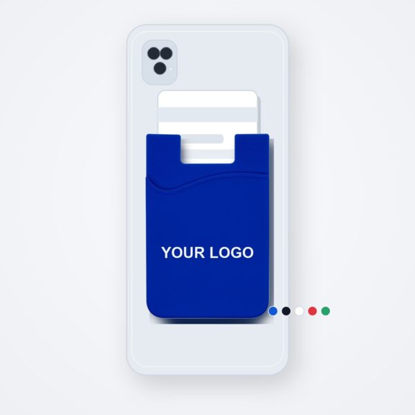 Custom Logo Silicone Phone Wallet