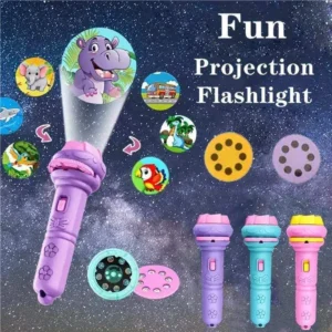 Projection Flashlight Toy — custom logo electronic toys wholesale factory direct