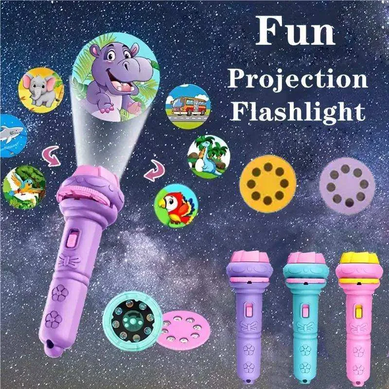 Projection Flashlight Toy — custom logo electronic toys wholesale factory direct