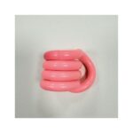 Pink color-changing twist toy close-up