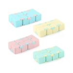 Infinity fidget cube folding configurations