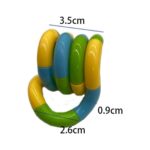 Twist fidget snake product dimensions