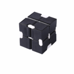 Black custom infinity fidget cube variant