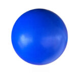 Blue custom PU stress ball variant