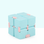 Blue custom infinity fidget cube variant