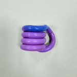 Blue violet to light purple custom color-changing twist variant