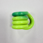 Dark green to emerald green custom color-changing twist variant