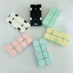 Six-color assorted custom infinity fidget cube variant