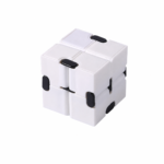 White custom infinity fidget cube variant