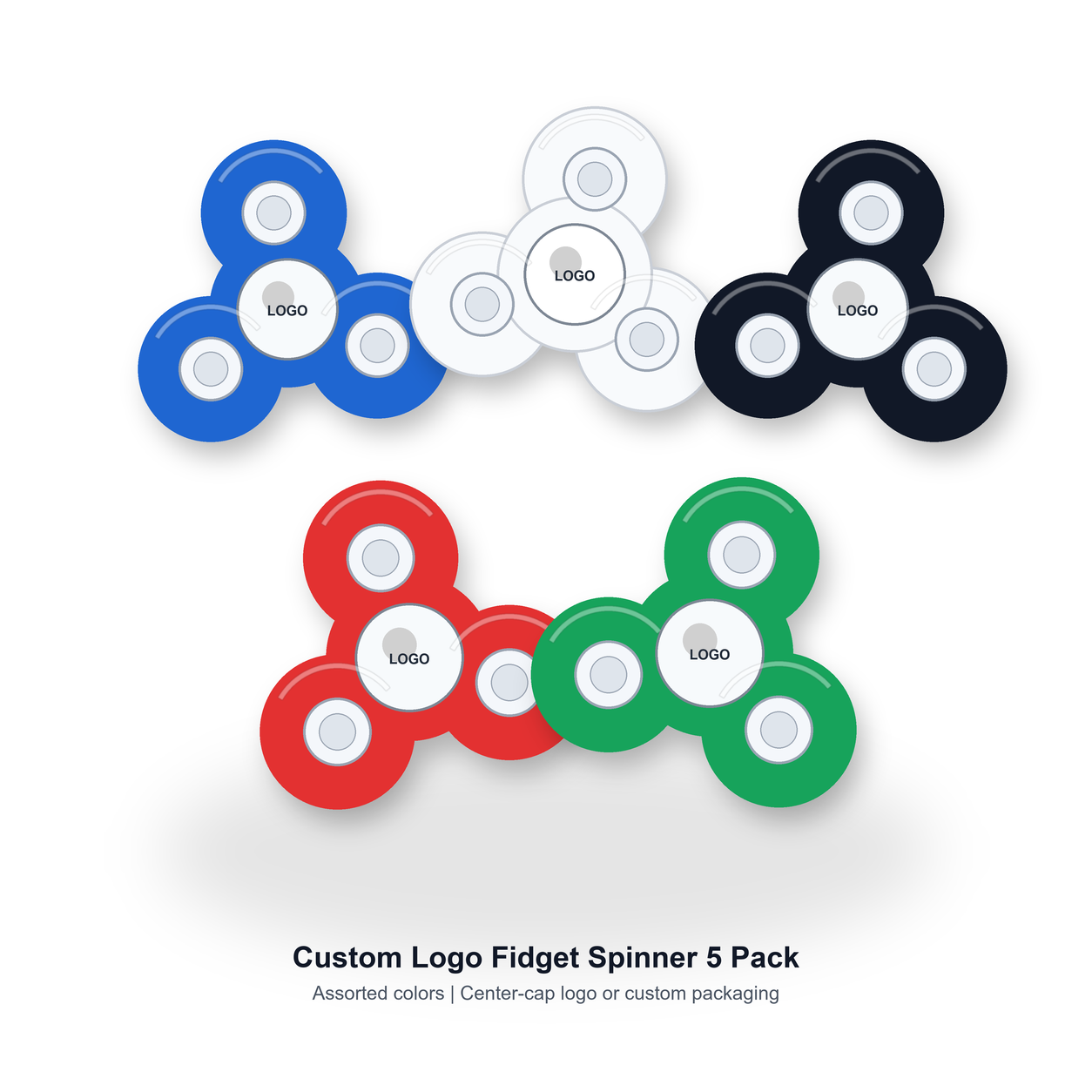 Retail-ready small toy assortment for counter displays