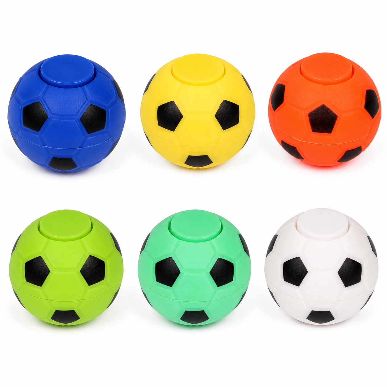 Mini soccer fidget spinner for carnival and arcade prizes