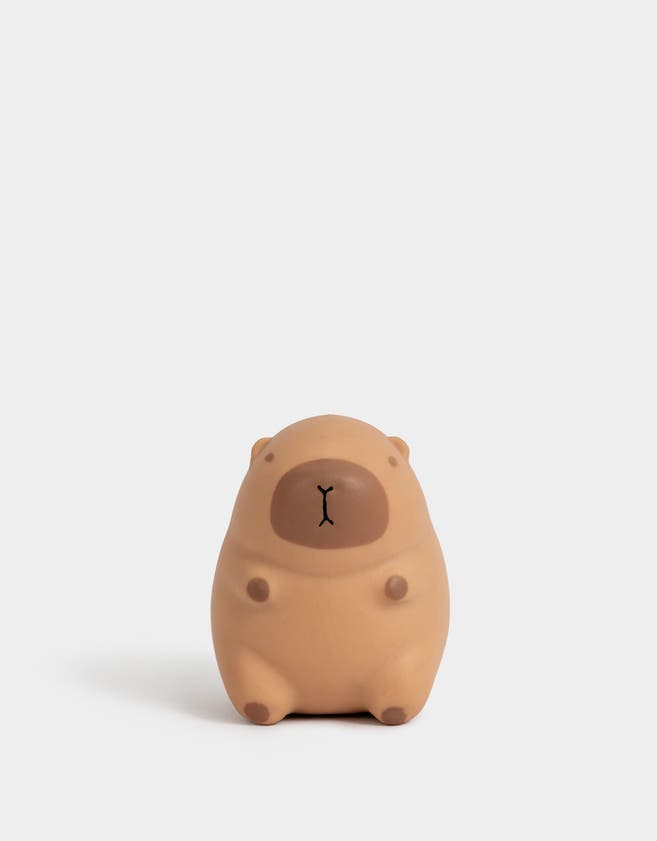 Wholesale capybara squishy toy on clean white background