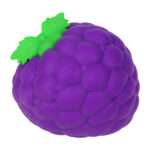 Purple grape cluster squishy toy for wholesale fruit sourcing