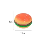 Hamburger squishy toy for wholesale food sensory sourcing