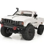 White 1:16 proportional 4WD RC crawler with off-road tires
