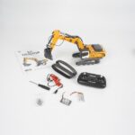 1:20 RC excavator with controller rechargeable battery tracks and accessories