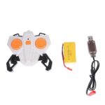 RC stunt motorcycle accessory set with controller, rechargeable battery and USB charging cable