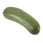 Generic pickle-shaped stress squishy toy alternate angle for wholesale sourcing