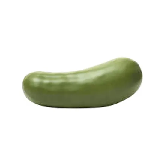 Pickle-shaped squishy stress toy for wholesale novelty sourcing