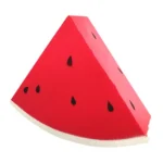 Watermelon slice squishy toy for wholesale fruit sensory sourcing